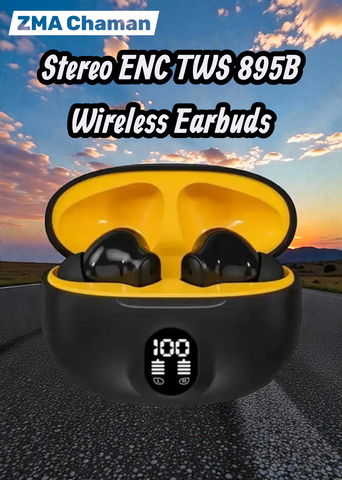 Stereo ENC TWS 895B Wireless Earbuds