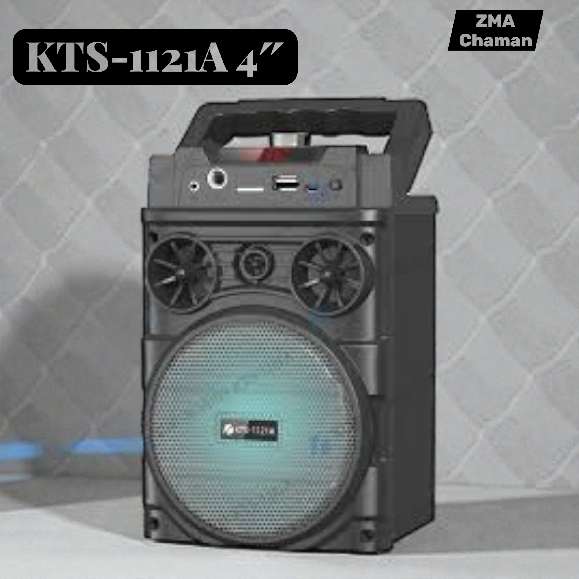 KTS‑1121A 4″ Portable Bluetooth Speaker
