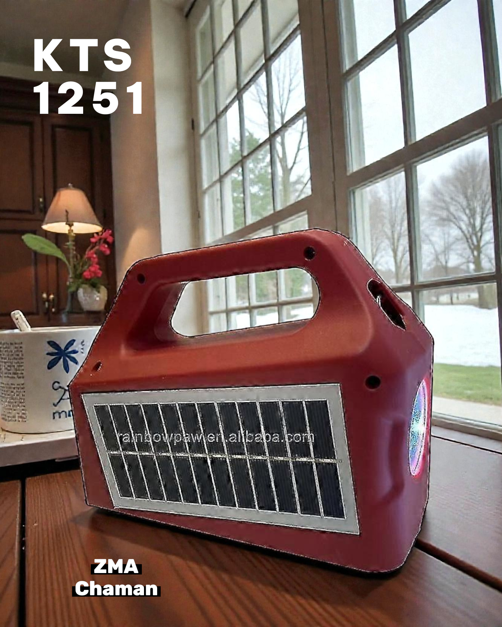 KTS-1251 Solar Bluetooth Speaker