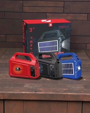 KTS-1251 Solar Bluetooth Speaker