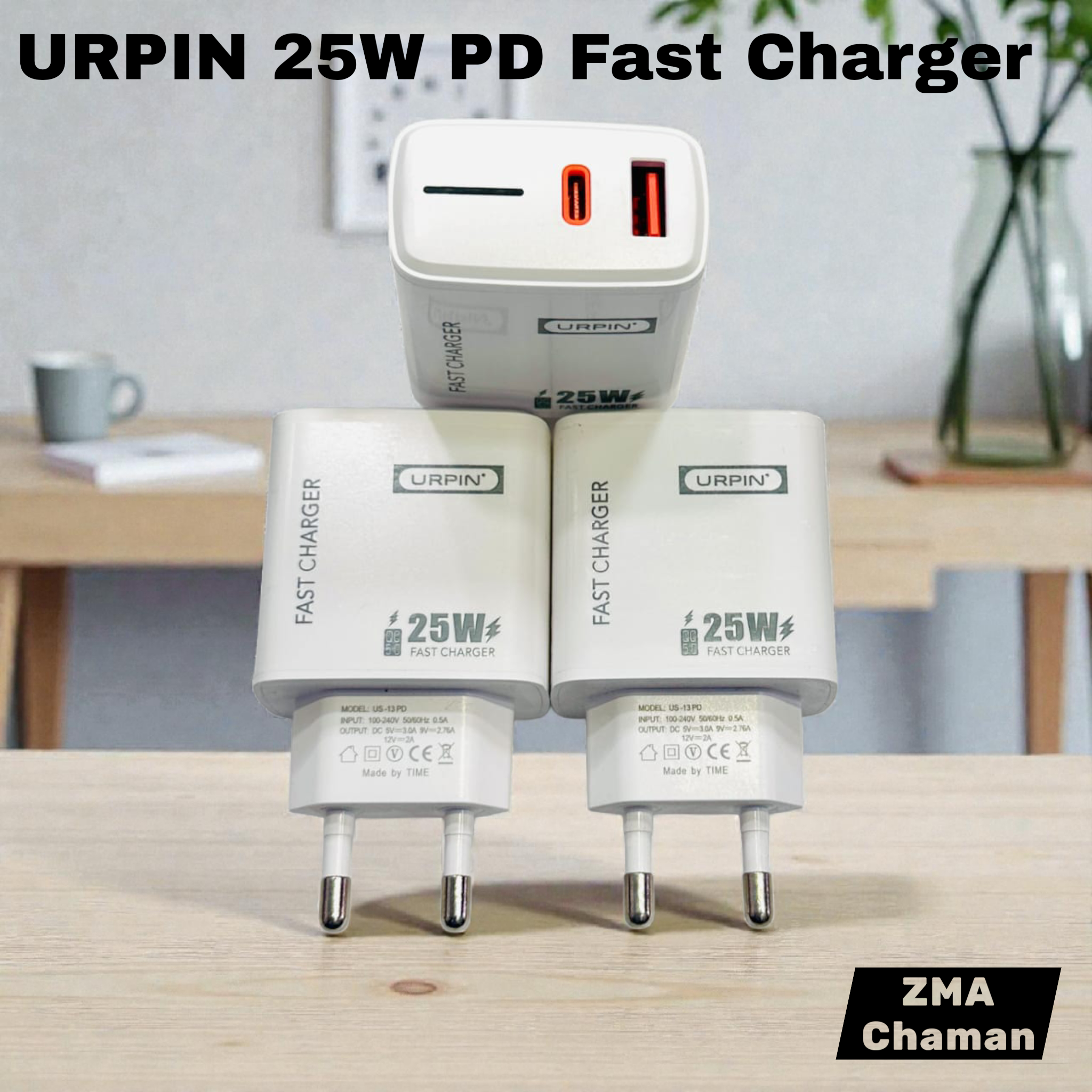 URPIN 25W PD Fast Charger